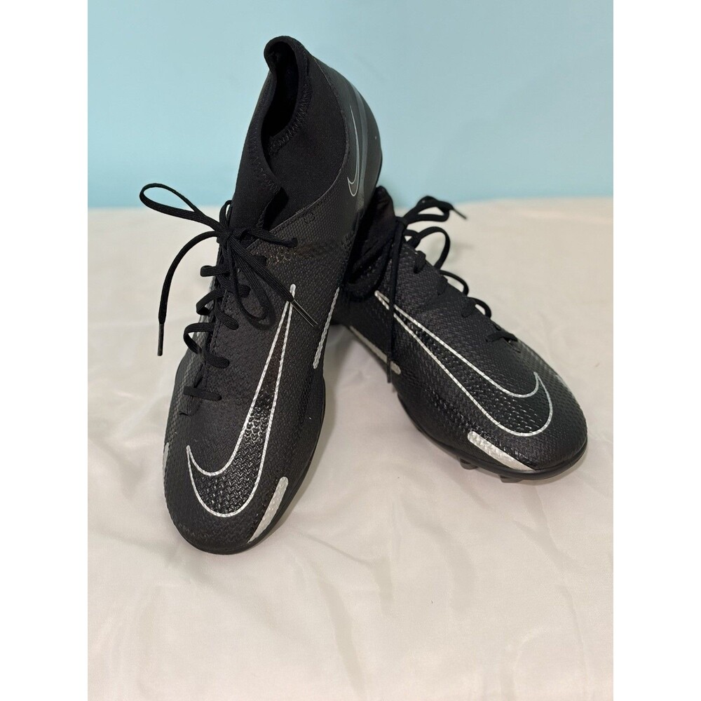 Nike Phantom GT2 Club Dynamic Fit FG/MG Soccer Cleats Black Shoe Size 8